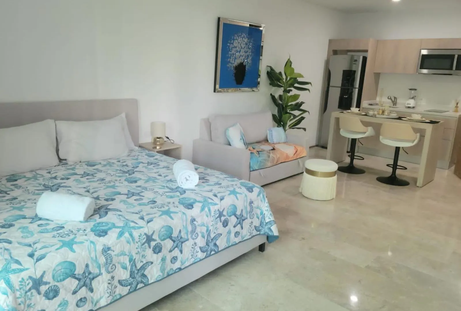 Acogedor Condo A Metros De La 5Ta Avenida Playa del Carmen 0*,  Mexico